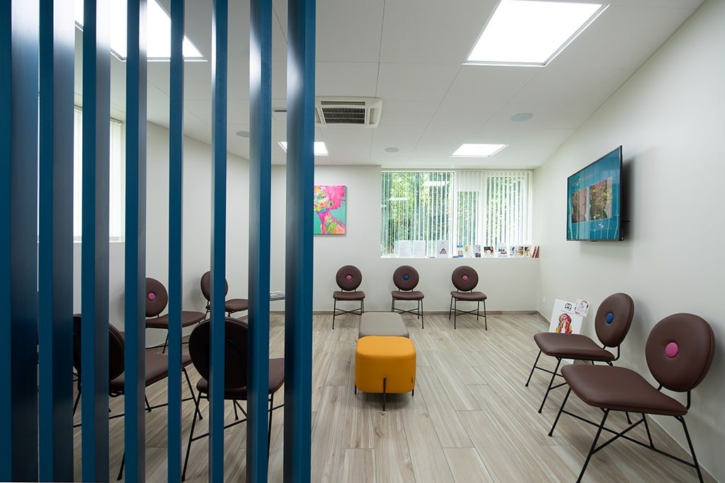 Salle d'attente du centre IMCE